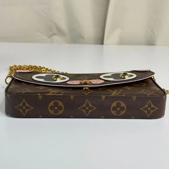 Louis Vuitton Monogram Canvas Limited Edition Felicie Shoulder Bag Crossbody - Picture 6 of 9